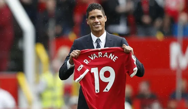 raphael-varane-soccer-player-number-19-jersey